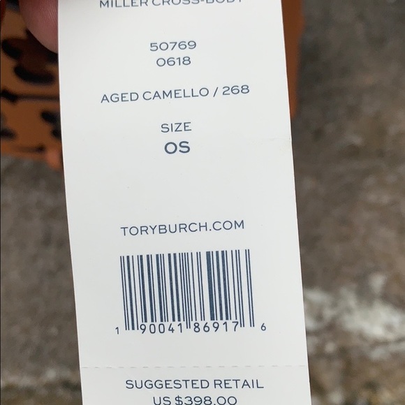 Tory Burch Miller Leather Crossbody Bag - Picture 16 of 16